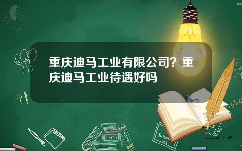 重庆迪马工业有限公司？重庆迪马工业待遇好吗